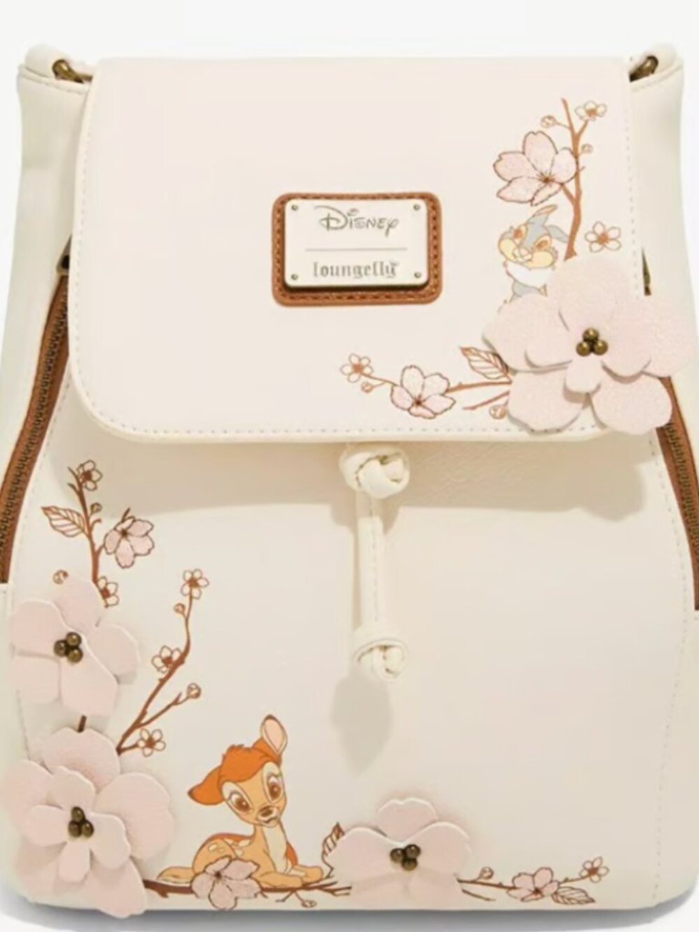 Loungefly Disney Bambi Cherry Blossom Flap Mini Backpack - Exclusive